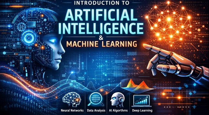 INTRODUCTION TO ARTIFICIAL INTELLIGENCE & MACHINE LEARNING